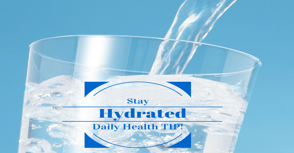 Drink Water Health Habit Auburn ME